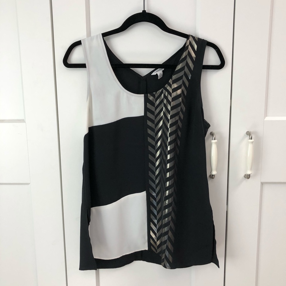 Color block Calvin Klein sleeveless top